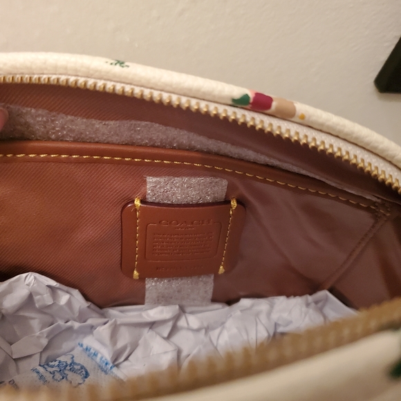 Coach | Bags | Coach Julienne Cosmetic Case 7 Paint Dab Floral Print Nwt | Poshmark